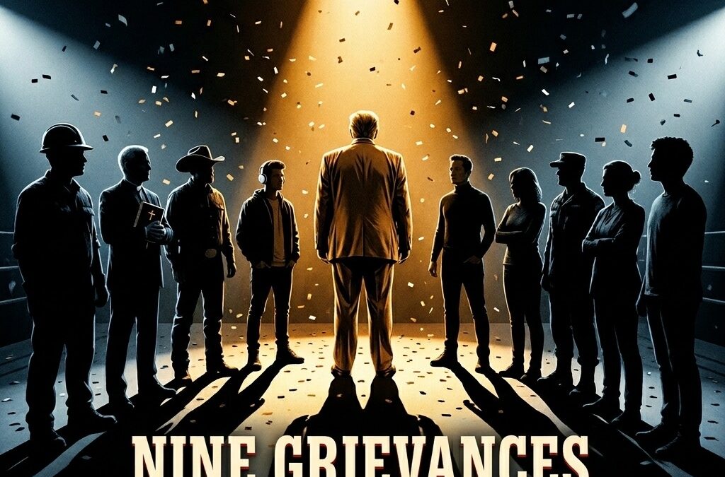 Nine Grievances, One Con Man – BS Filter #146