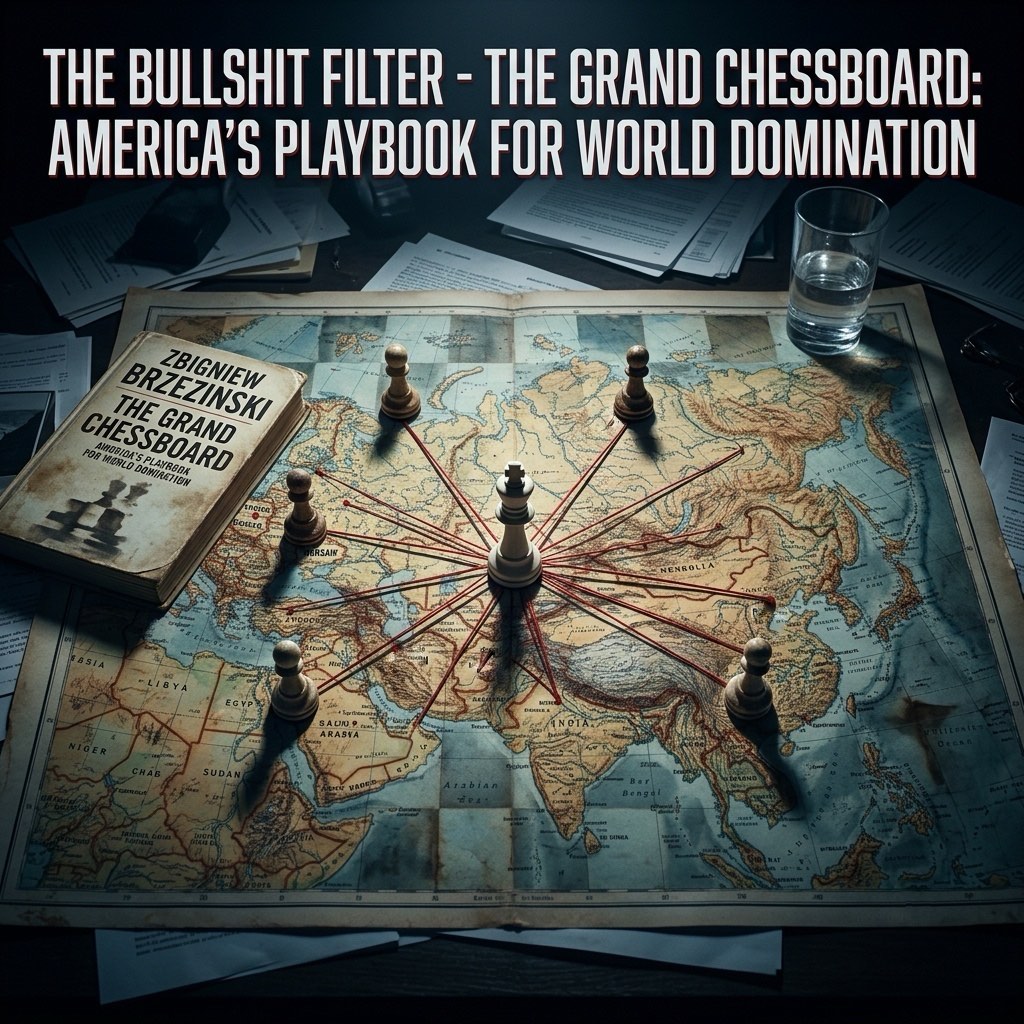 The Grand Chessboard: America’s Playbook for World Domination – BS Filter #149